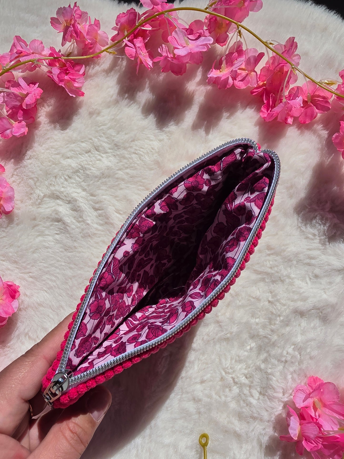 Pochettes plates Fushia