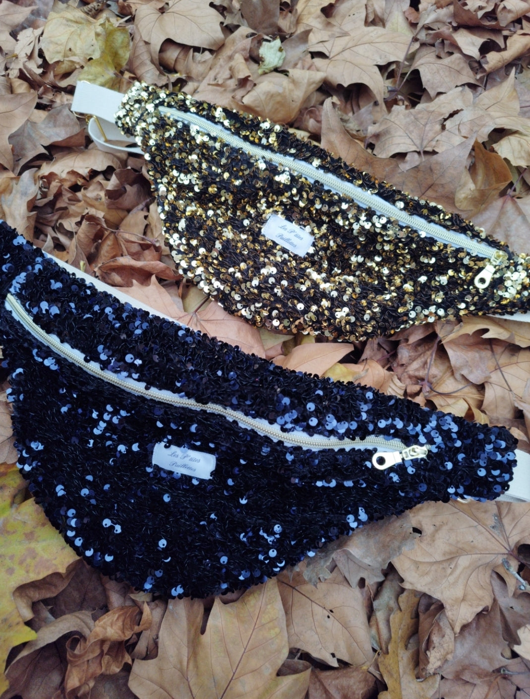 Sac banane à sequins