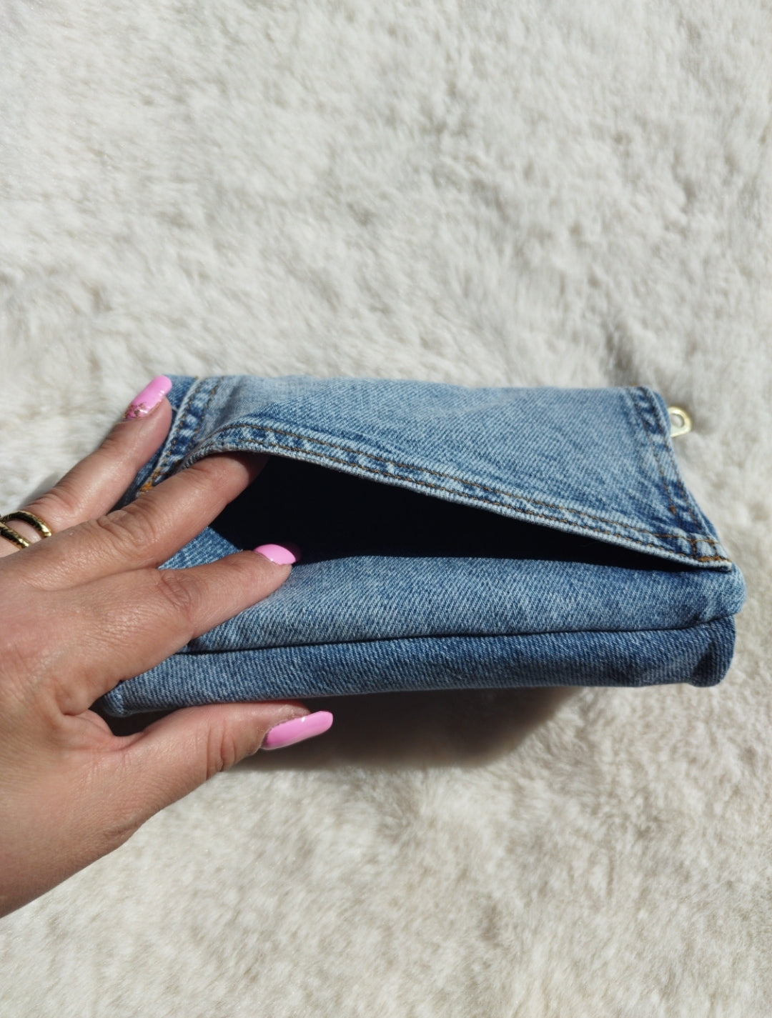 Portefeuille en jeans