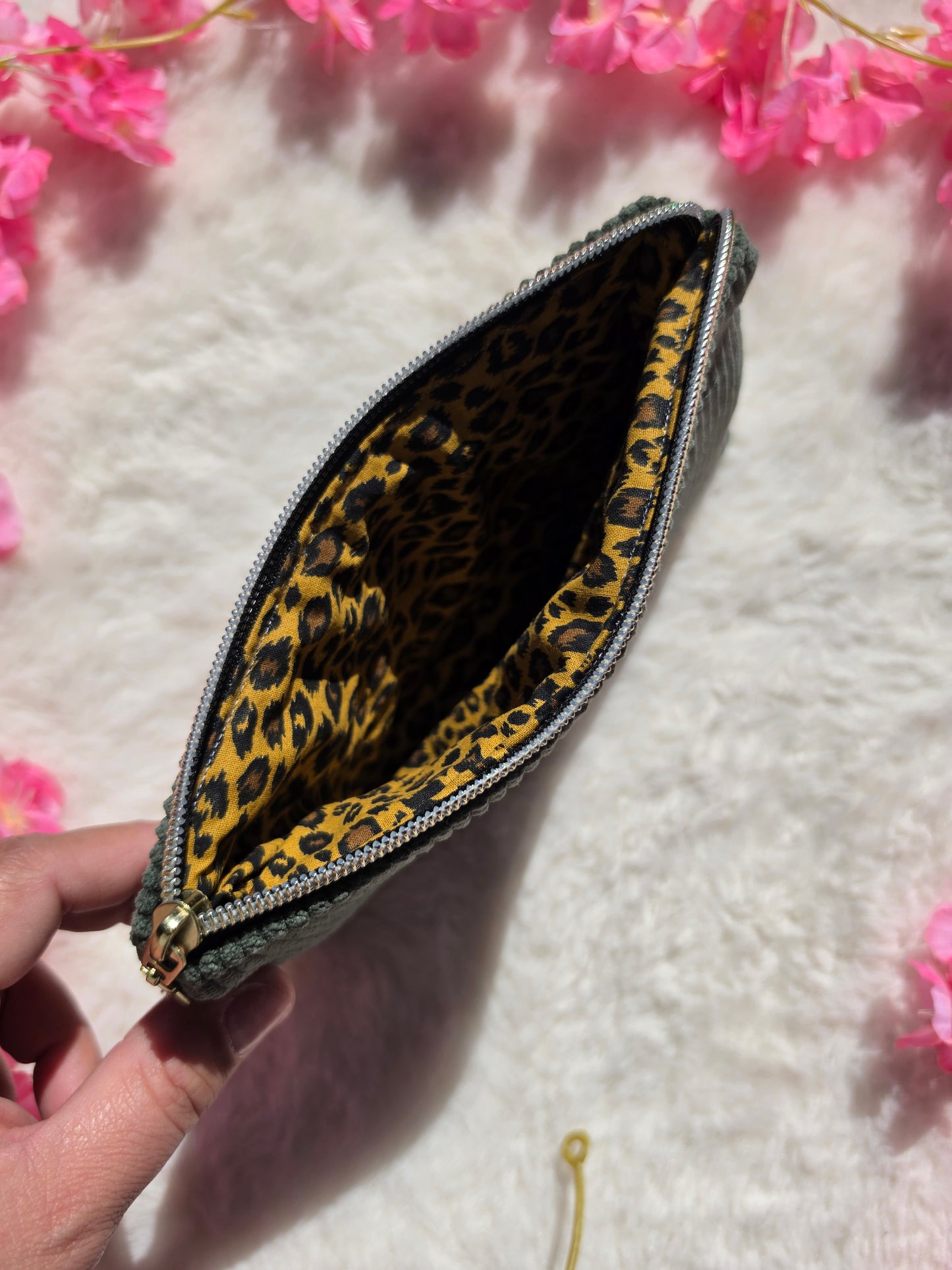 Pochettes plates Kaki