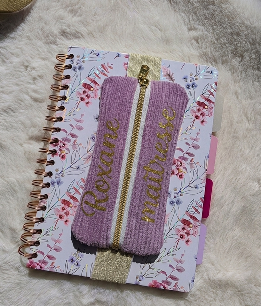 Trousse à livre - Cadeau Maîtresse- ATSEM - Nounou - Crèche