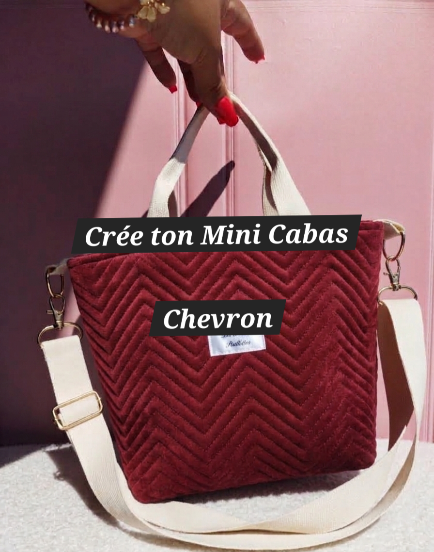 Crée ton Mini Cabas CHEVRONS