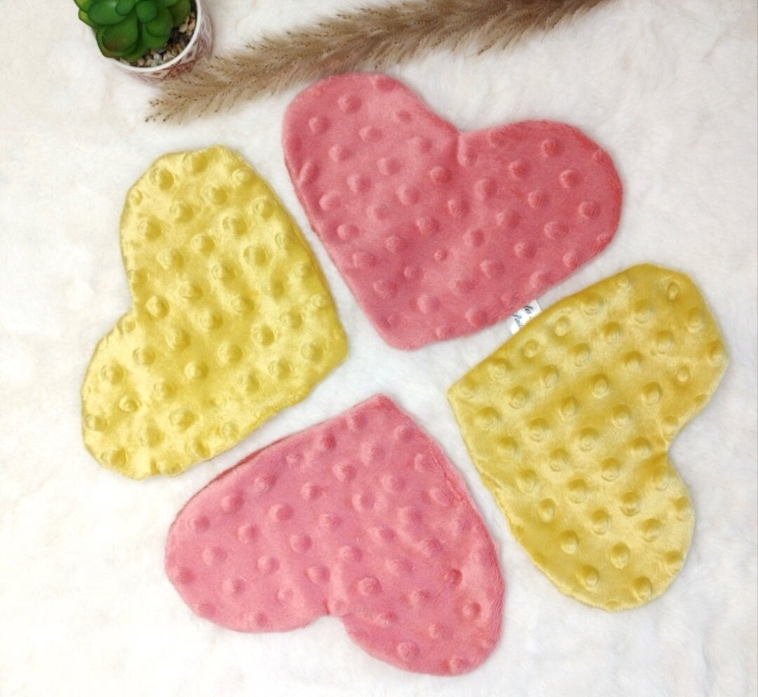 Coton démaquillant coeur