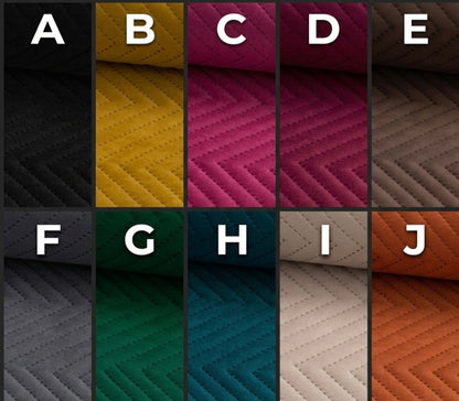 Crée ton sac rond CHEVRONS