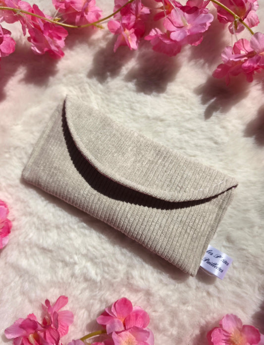 Étui à lunettes Beige
