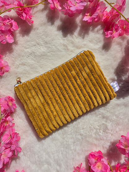 Pochettes plates Moutarde