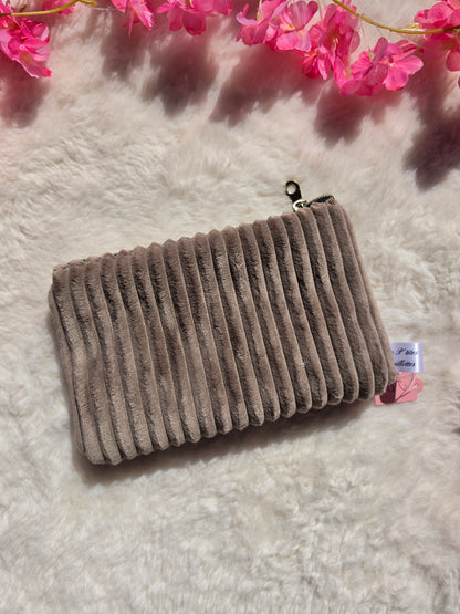 Pochettes plates Taupe
