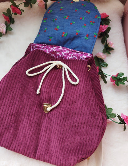 Sac à dos femme Cerises