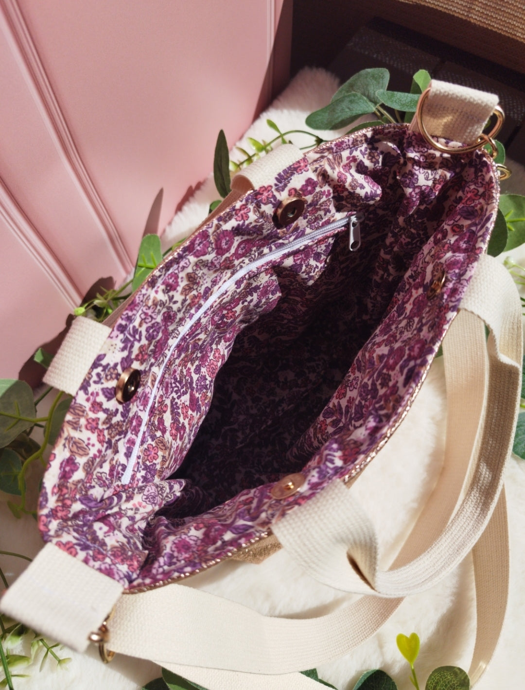 Sac à main Or Rose
