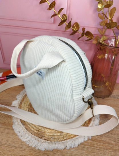 Sac rond blanc