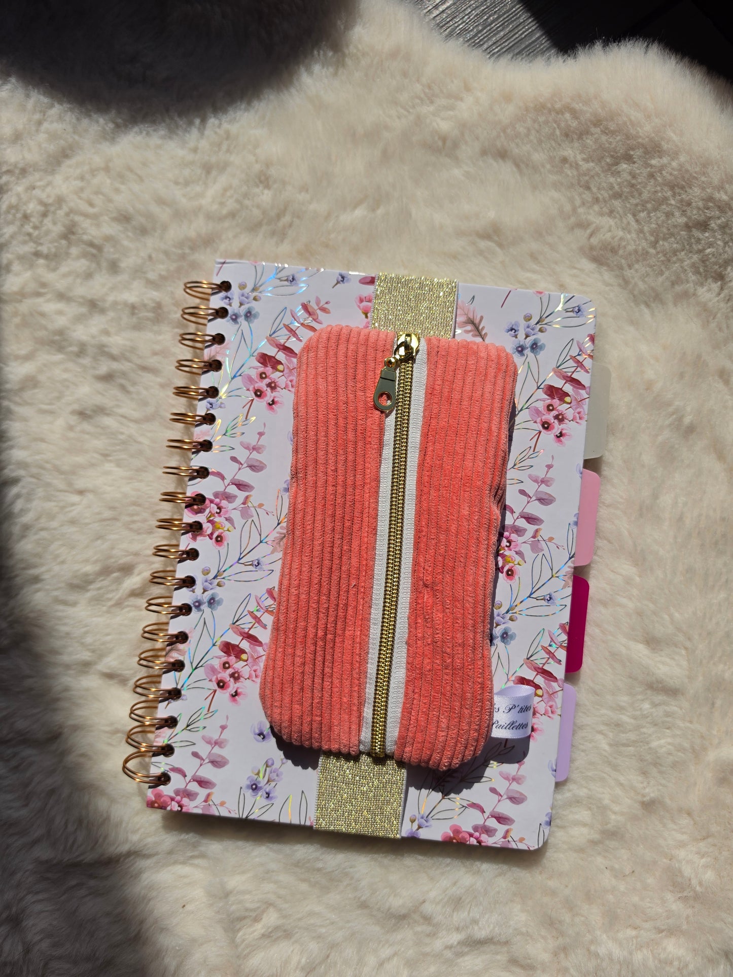Trousse à livre - Cadeau Maîtresse- ATSEM - Nounou - Crèche