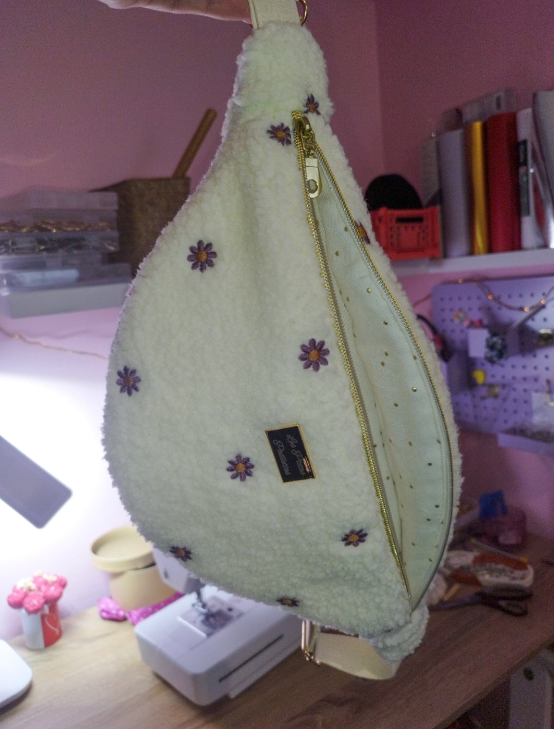 Banane moumoute fleurs