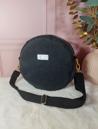 Sac rond noir