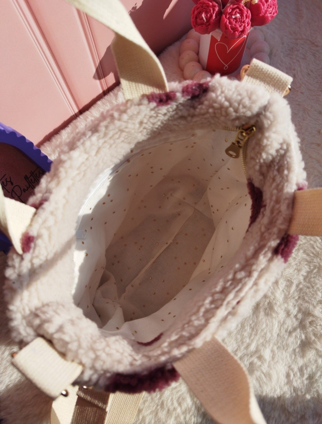 Mini cabas Moumoute Coeur