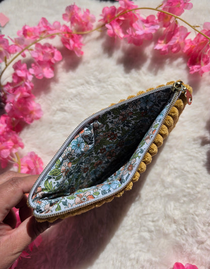 Pochettes plates Moutarde