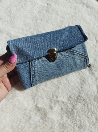 Portefeuille en jeans