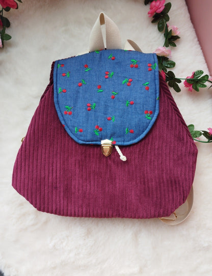 Sac à dos femme Cerises