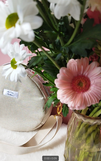Sac Rond Pailletté