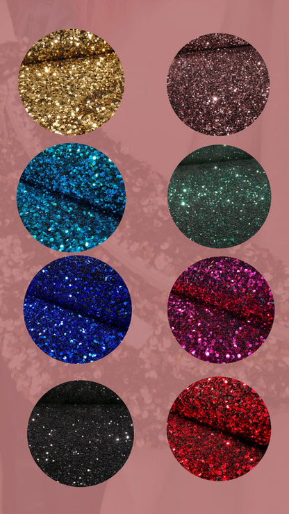 Banane sequins doré