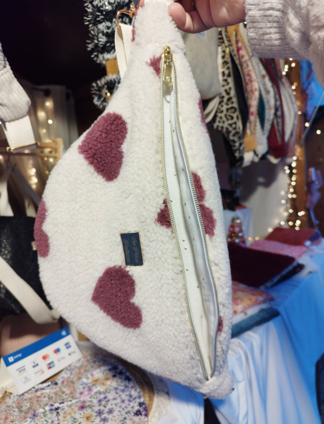 Banane moumoute cœur aubergine