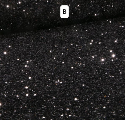 Sac rond Chevrons et Sequins