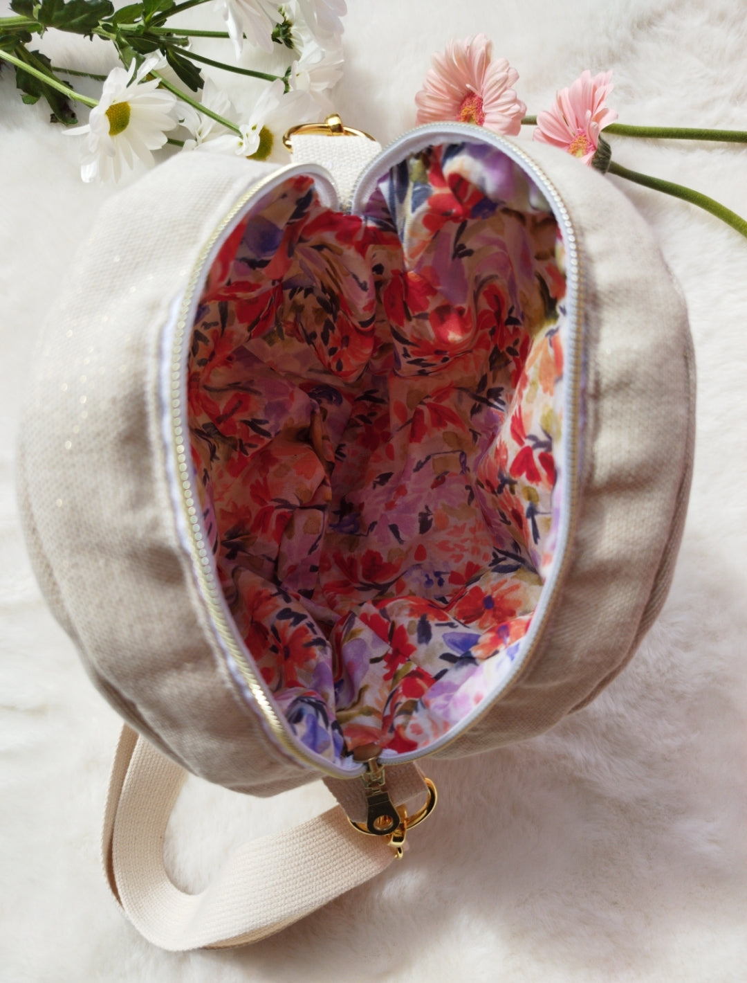 Sac Rond Pailletté