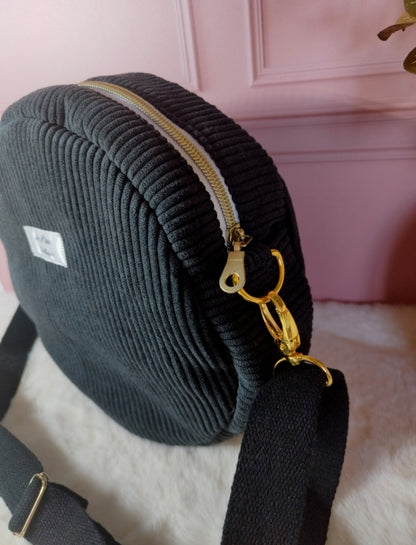 Sac rond noir
